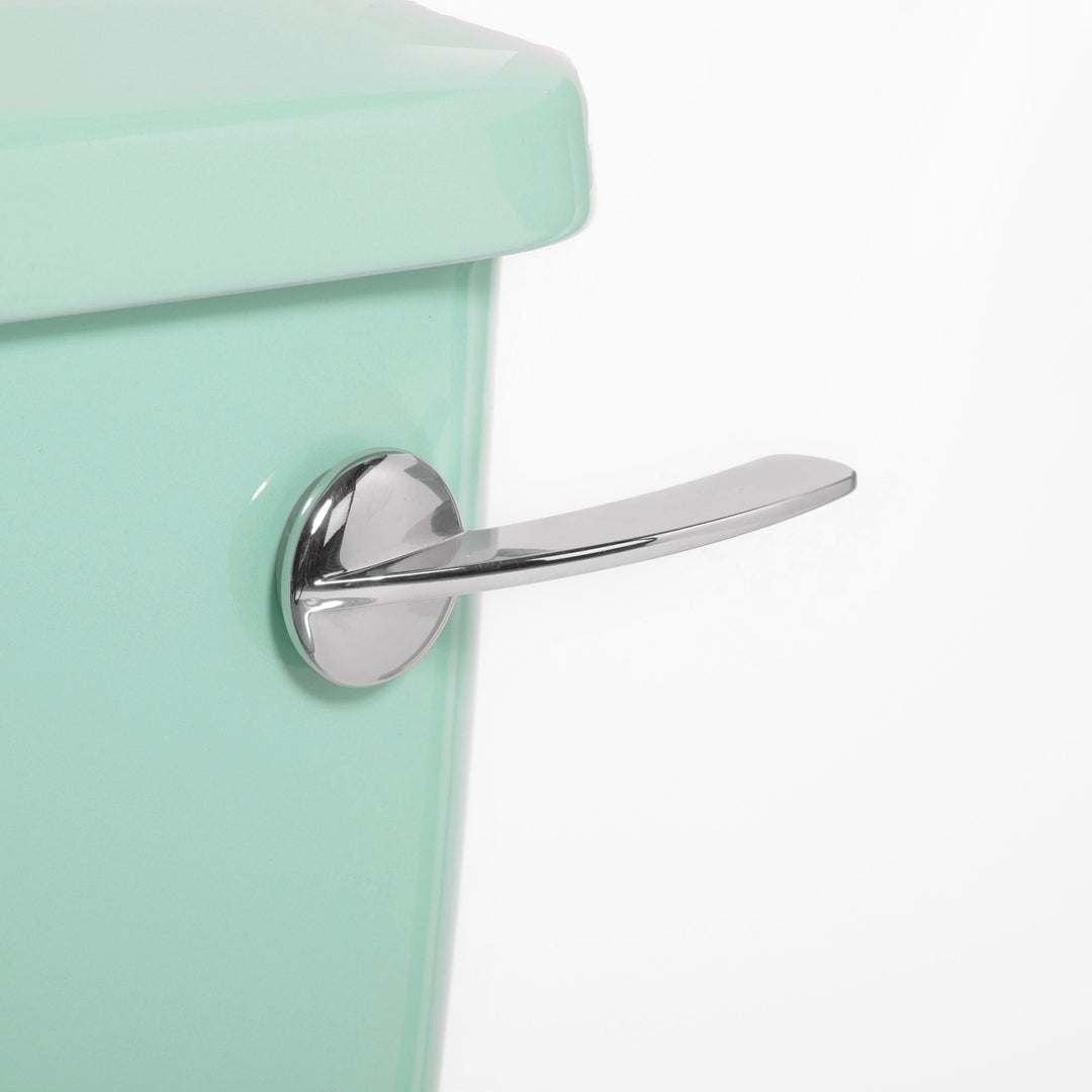Retro Toilet & Basin Set Turquoise with Round 1 Taphole Basin toilet sink The Bold Bathroom Company